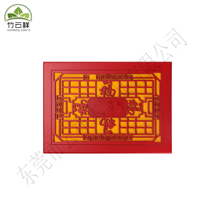 High quality advanced custom exquisite Chinese style wooden gift box storage decoration set