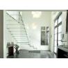 Buy cheap Prima Building Floating Stairs , Modern Glass Staircase Achieve An Open Feel from wholesalers