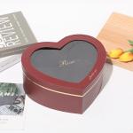 Wedding Cardboard Heart Shaped Gift Boxes With Lids For Chocolates Cookies