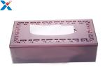 High Hardness Acrylic Packaging Box / Hotel Tissue Box ROHS Certified