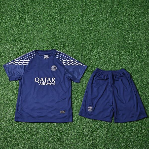 Buy cheap Third Away Childrens Football Jerseys Customized Printing for Paris Saint Germain 2024-2025 Season from wholesalers