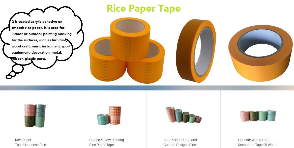 Heat Resistant Automotive Adhesive Masking Tape reisst 80c Auto masking tape,Painters Masking Tape,automotive for painte
