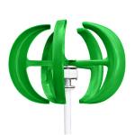 Low Vibration Red Lantern Wind Turbine 100W 200W 12V 24V With Flange Connection