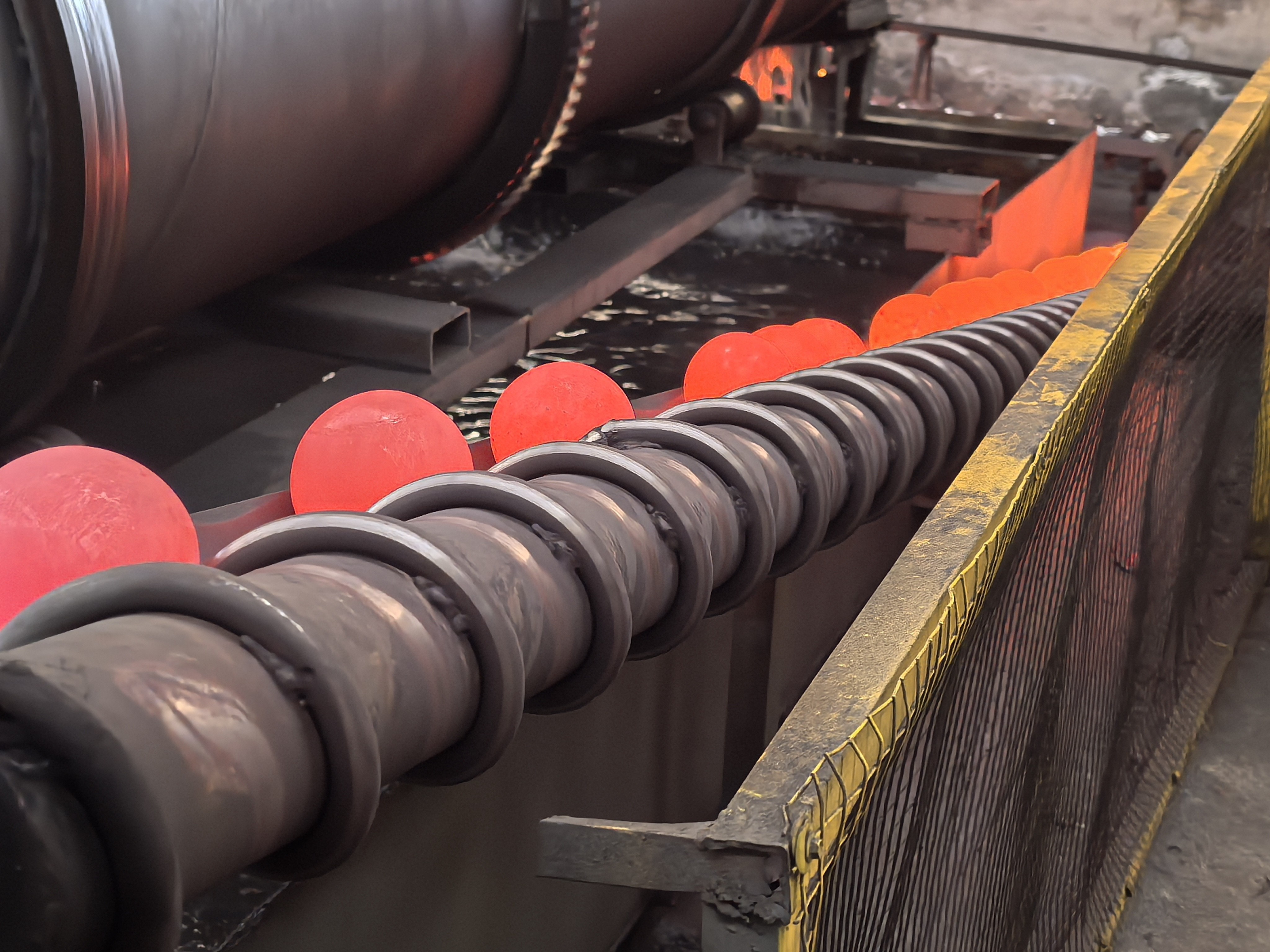 Wear-resistant steel ball forging ball ball mill