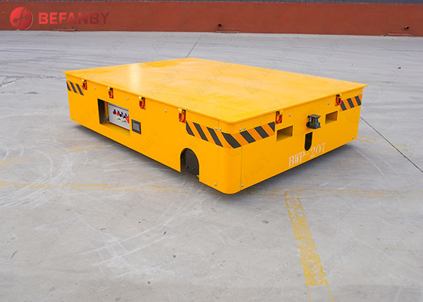 Unlimited Ruinning Distance Factory Trackless Battery Transfre Cart