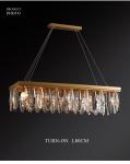 Modern living room chandeliers round gold hanging art deco lamp(WH-CY-241)