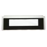 Buy cheap Corner Processed Metallic Brushed 4mm CNC Tempered Glass from wholesalers