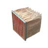 Buy cheap Ultra Fine 98% 0.5um Pocket Air Filter High Temperature Resistant from wholesalers