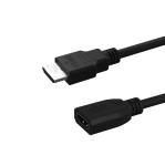 Latest Products 20 30 CM HDMI to HDMI Male To Female Adapter 4 K 60 Hz HDR 3D 18