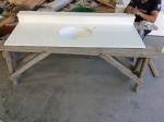 Kitchen Artificial Stone Countertops White Engineered Stone Countertop Easy To
