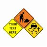 Buy cheap Custom Yellow Slow Down Warning Reflective Traffic Signs For Road Safety from wholesalers