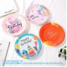 Buy cheap Wholesale High Quality Eco Paper Plate Happy Birthday Dessert Cake Reusable Paper Plate from wholesalers