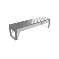 Buy cheap Bus Station Stainless Steel Building Products Benches Easy Installation Trimming product