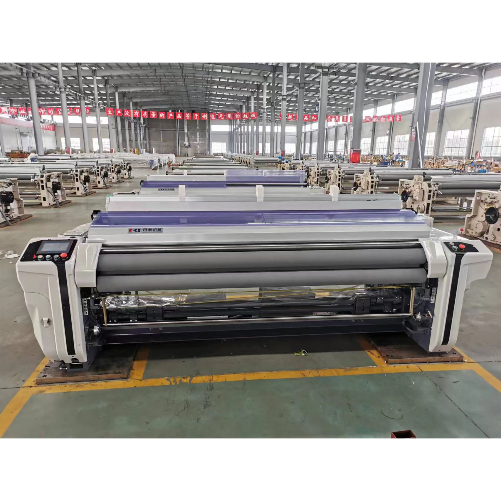 Polyester Textile Weaving Air Jet Looms 2.8m High Speed Rapier Loom