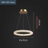Buy cheap Luxury Living Room Crystal Chandelier Modern Home Decor Circle bedroom chandelier(WH-CY-221) from wholesalers
