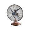 Buy cheap Oil Rubbed Bronze Metal Desk Fan Aluminum Motor 4 Blade / Retro Electric Fan from wholesalers