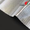 Buy cheap Thermal Insulation Aluminum Fiberglass Cloth Plain Weave Chemical Resistant from wholesalers