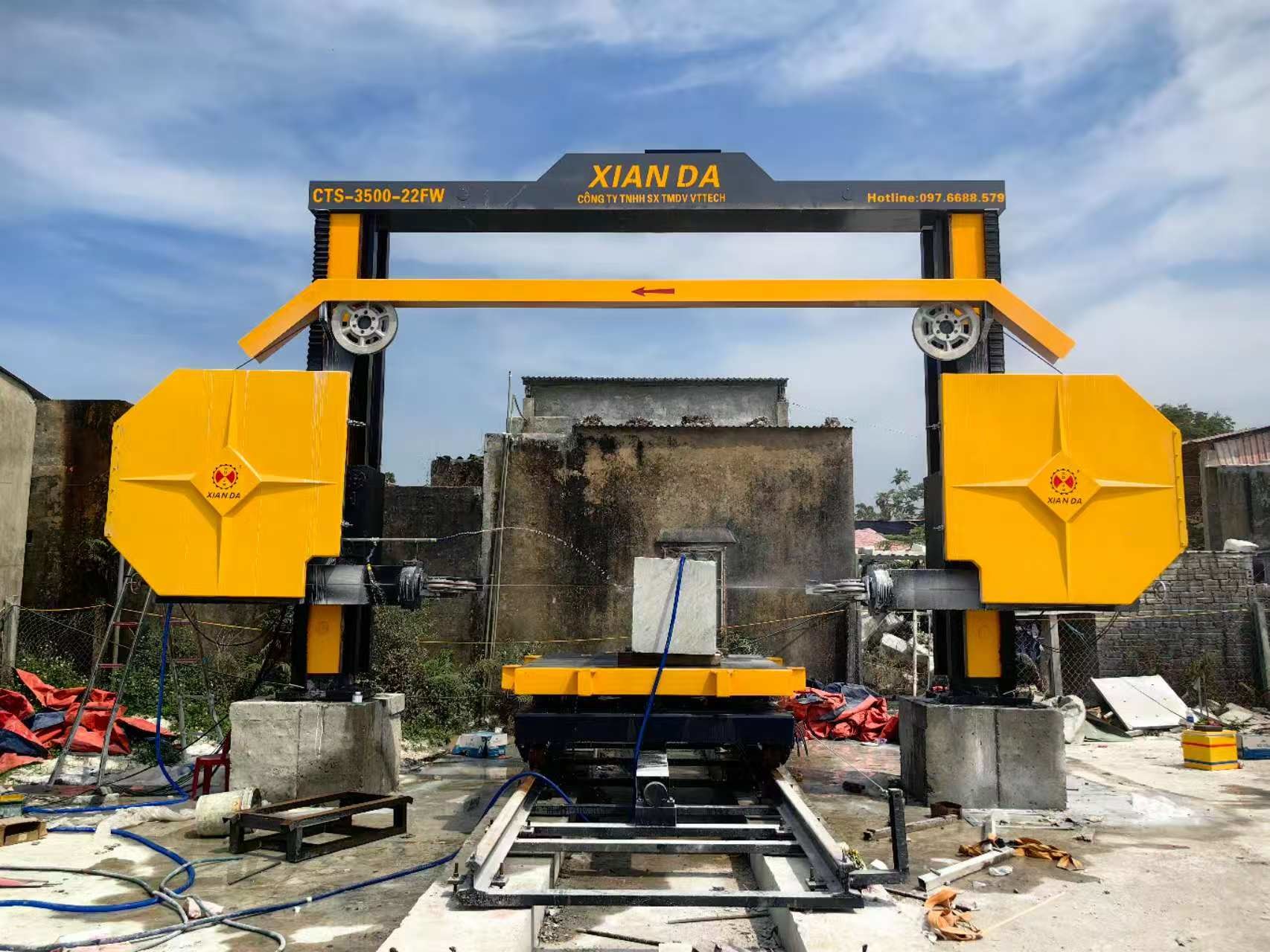 Diamond Wire Saw Machine High Precision Cutting