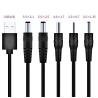 Buy cheap Customization USB to DC 2.1x5.5mm 2.5x5.5mm 1.35x3.5mm 2.5x0.7mm 4.0x1.7mm Power Cable from wholesalers
