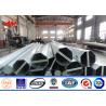 Buy cheap 30ft 35ft 40ft Electrical Power Pole Hot Dip Galvanized Steel For Distribution from wholesalers