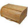Buy cheap Customized Woods Large Acacia Wooden Bamboo Bread Box | Storage Container Box with Rolltop Lid for Kitchen from wholesalers