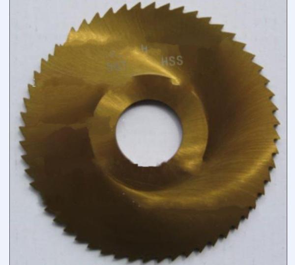 Buy cheap 150mm HSS Saw Blade Stainless Steel Cutter 75Cr1 slitting milling from wholesalers