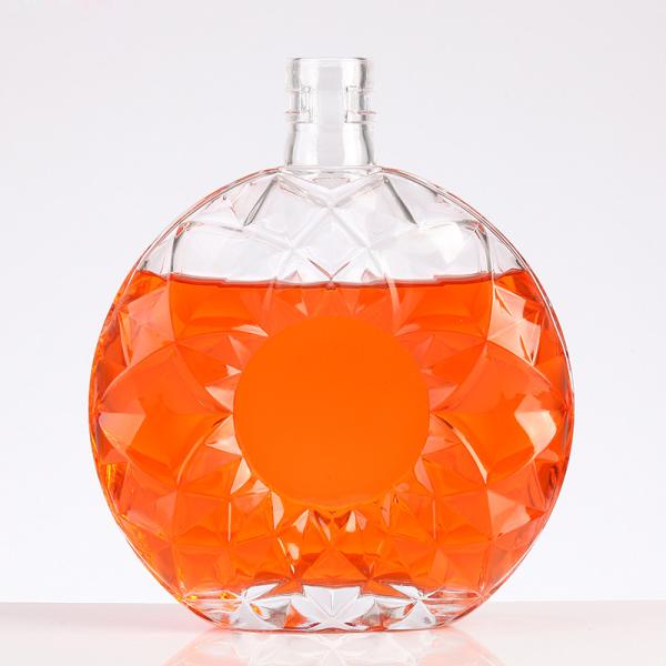Buy cheap 500ml 700ml 750ml Custom Glass Bottles for Alcoholic Beverages of Empty Whisky Wine Bottle from wholesalers