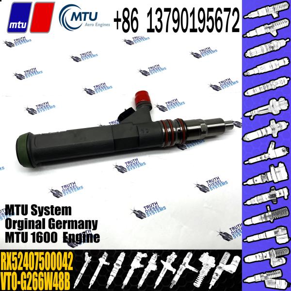Buy cheap 23526589 Common Rail Fuel Injector VTO-G363BD RX52407500042 For DDC MTU 4000 from wholesalers