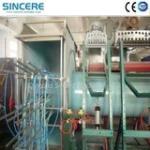 6m-18m Tube Steel Pipe Coating Line Plant Machine FBE 3LPE Customized