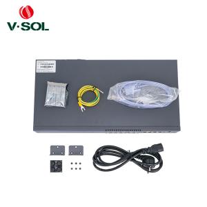 Wholesale FTTx Optical Fiber OLT Network GPON VSOL 4 PORT OLT 10G 4SFP Slots from china suppliers
