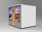 Commercial Supermarket RVM Reverse Vending Machine Indoor Circle RVM 712