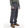 Buy cheap Cotton FR Twill Cargo Flame Resistant Pants Gray 6 Pockets 7.5oz Fire Rated Work Pants from wholesalers