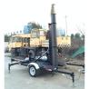 Buy cheap mobile trailer mast tower for telecommunication antenna from wholesalers