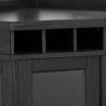 Buy cheap Modern Bar Corner Wine Rack Cabinet Wooden Counter OEM from wholesalers