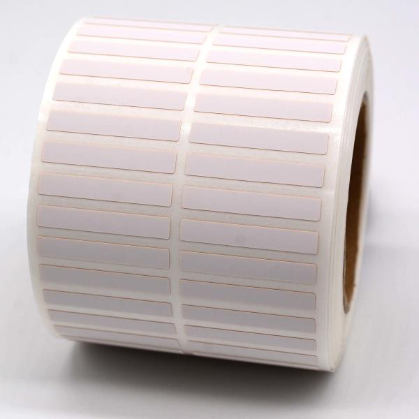 Buy cheap 25mmx4mm High Temperature Adhesive Labels 1mil White Matte Polyimide from wholesalers