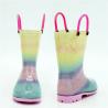 Buy cheap Slip On Waterproof 28EU PVC Rain Boots With Double Handles from wholesalers
