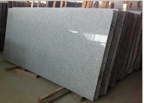 Buy cheap G603 Padang Cristall Lunar Pearl Crystal white Light grey white Granite stone slabs tiles from wholesalers