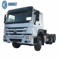 Buy cheap Radial 12.00R20 Tyres 6x4 HOWO Fuel Tank 400L RHD Prime Mover Truck product