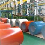 Coil Steel Color Coating Machine Plant 500mm-1250mm 1.0-2.5mm
