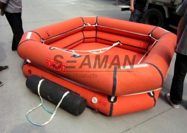 Buy cheap 4 / 6 / 8 Person Inflatable Life Raft Leisure Inflatable Raft For Emergency from wholesalers