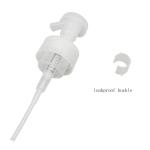 400ml HDPE White Square Foam Hand Sanitizer Pump Bottle