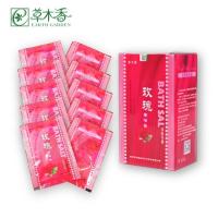 Buy cheap Pink Natural Plant Foot Bath Salt 28g×40pack Whitening Skin SPA Bath Salt product