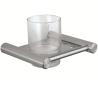 Buy cheap Household Bathroom Tumbler Holders Metal Chrome Wall Mounted Toothbrush Holder from wholesalers