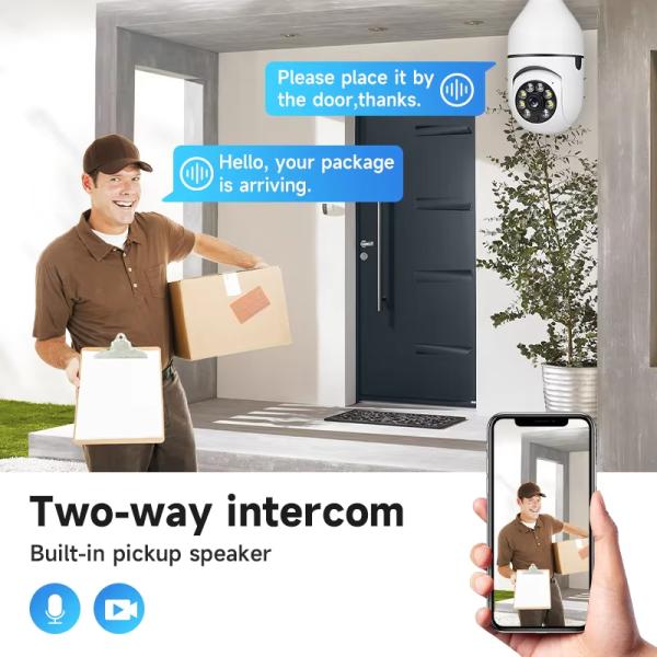 H.265 4MP Night Vision Starlight Built In Audio Dual Light Sources Monitor Home Indoor Network Smart Bullet Camera