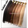Buy cheap 20 Inch Silky Colored Personalized Pre Bonded Hair Extension For Short Hair from wholesalers