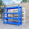 Buy cheap Customized 4 Layers Metal Warehouse Heavy Duty Pallet Shelves Racking Systems Cold Rolled Steel Supermarket Storage Rack from wholesalers