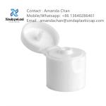 Colorful Plastic PET Bottle Cap Flip Top Cap For PP Shampoo Bottle Packaging