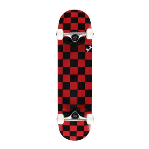 Buy cheap YOBANG OEM Punked Skateboards Checker Red Complete Skateboard - 7.75" x 31.5" from wholesalers