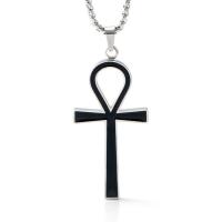 Buy cheap Advanced, minimalist, fashionable, and niche men's original cross pendant product