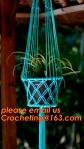 Wholesale 2 Pack Plant Hanger with Ring Jute 4 Leg 43.5 Inches for Indoor